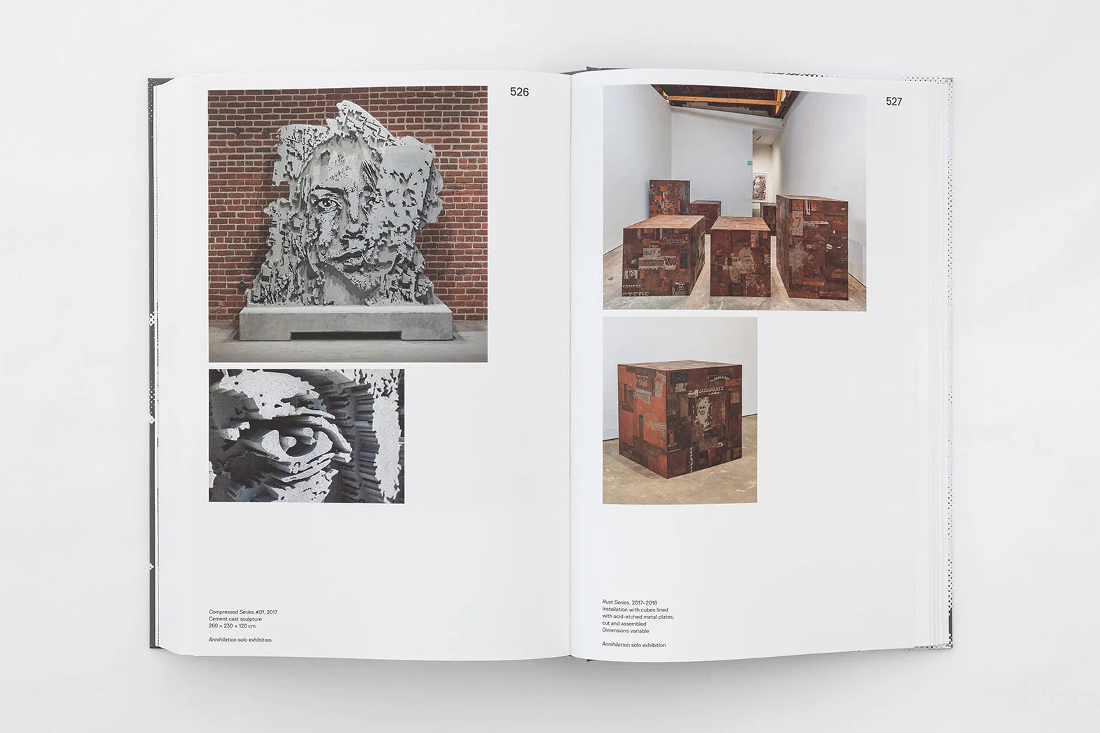 Collectible Pentimento art piece by Alexandre Farto aka Vhils, sold via Underdogs