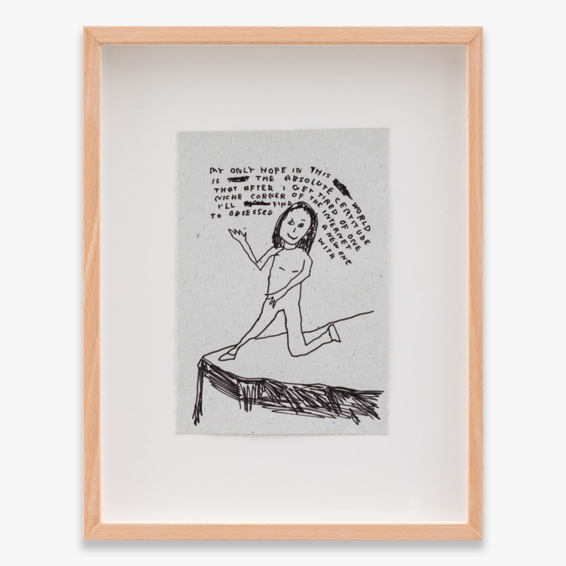 Image Product - some people go to parks to connect with nature, I sit on my new house’s floor to connect with my desperation #11