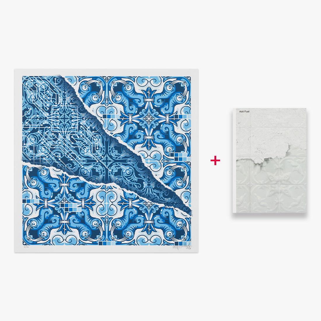 AZ559 (BLUEPRINT GLITCH) + Underdogs Artists Collection Book