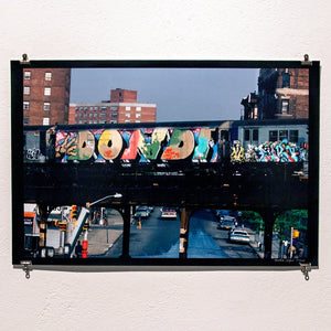 Martha Cooper - Dondi Top-to-bottom Whole Car Passing Through South Bronx