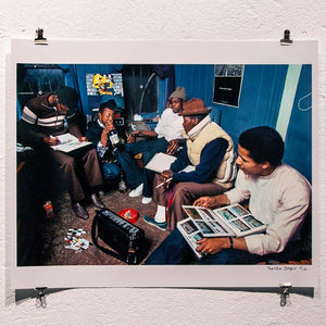 Martha Cooper - Dondi and Friends in His Room Sketching Pieces, Brooklyn