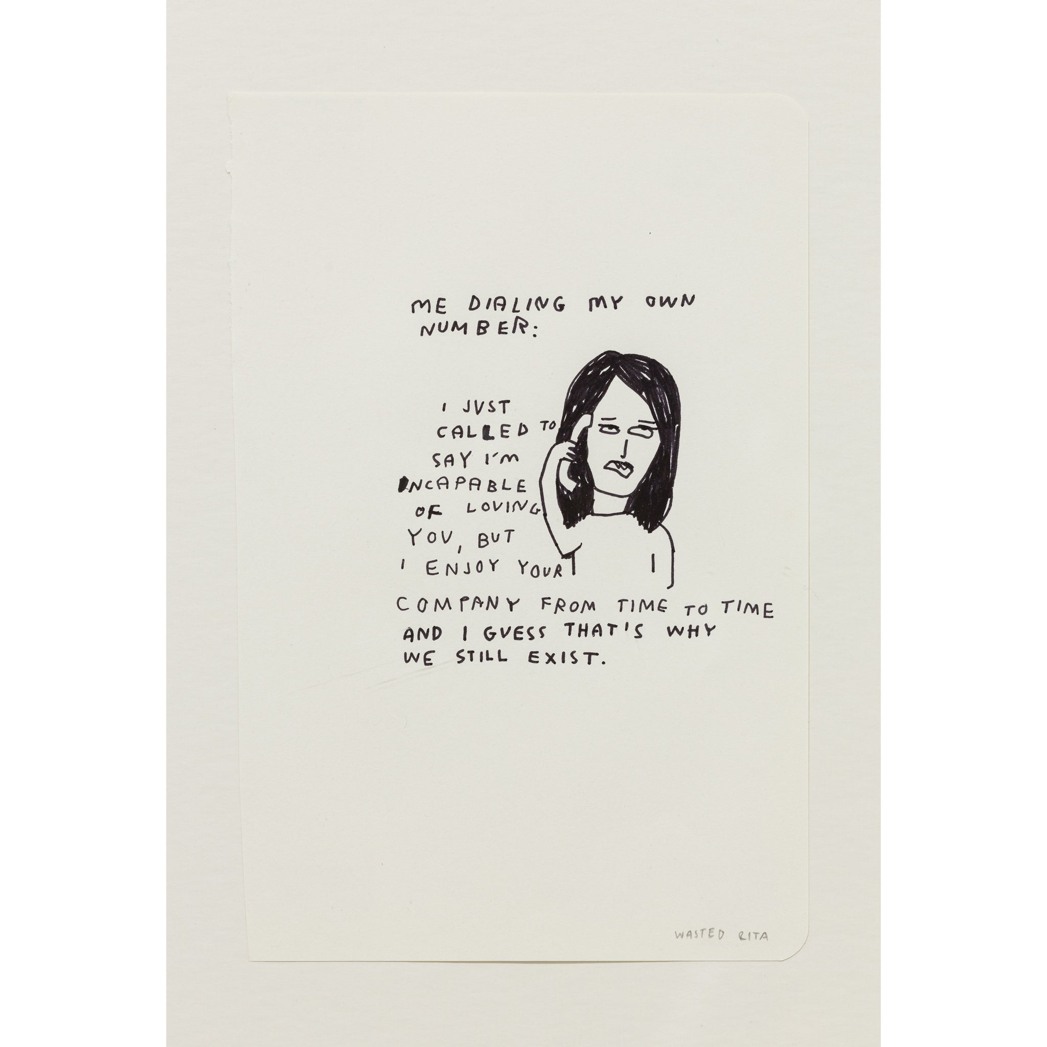 Wasted Rita — Very endearing drawings for you to have in your living room or anywhere else you feel like having endearing drawings in #17