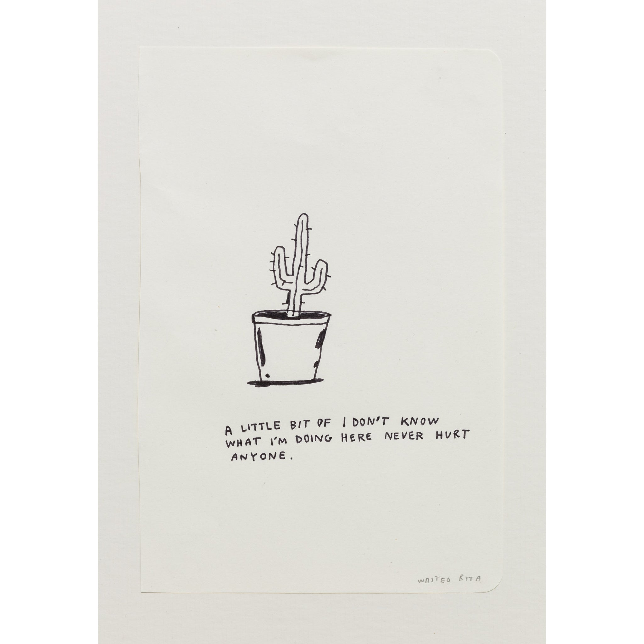 Wasted Rita — Very endearing drawings for you to have in your living room or anywhere else you feel like having endearing drawings in #9