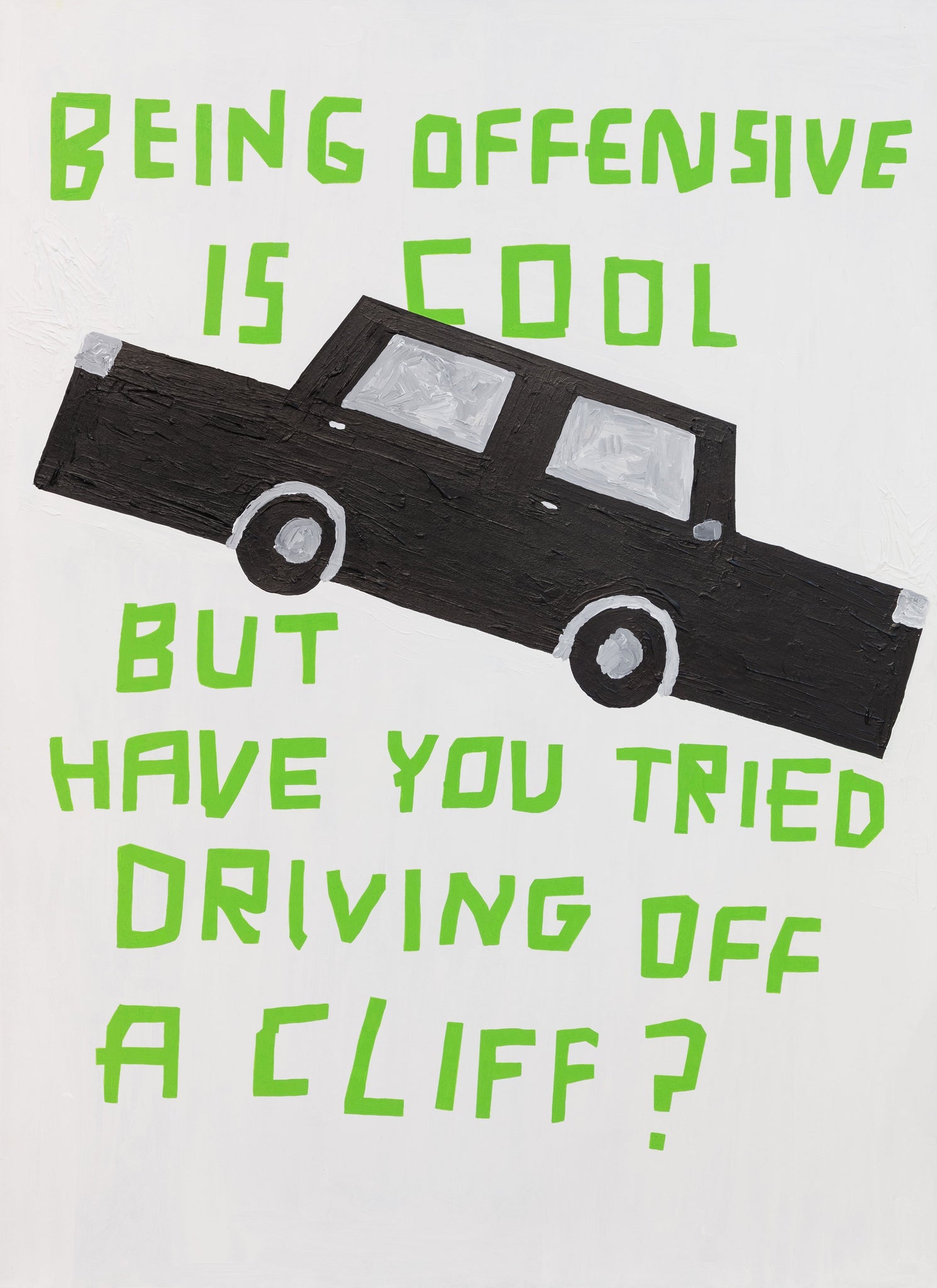 Not like a real cliff, but one where you fall, die and automatically resurrect as a better person