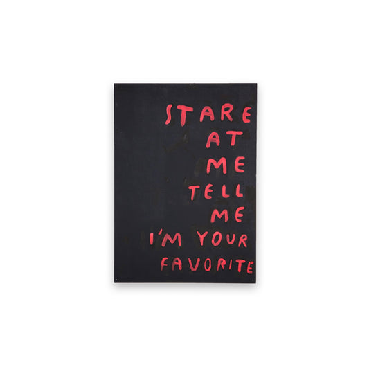 Collectible Solo Show art piece by Wasted Rita, sold via Underdogs